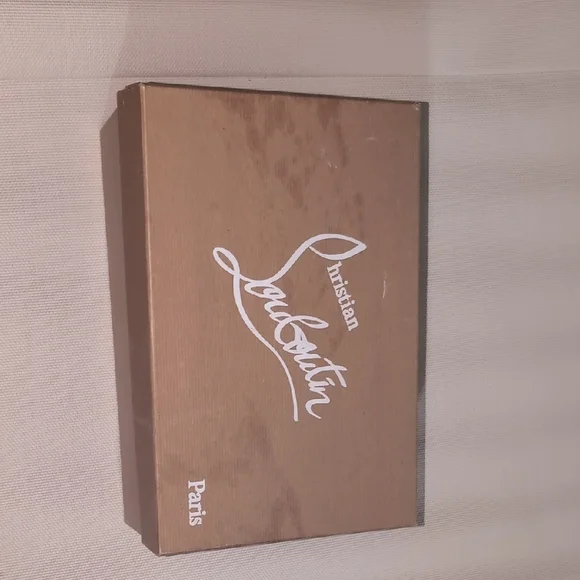 Christian Louboutin Madmonica Spiked Metallic Leather Sandals - Size 37 - Picture 12 of 15